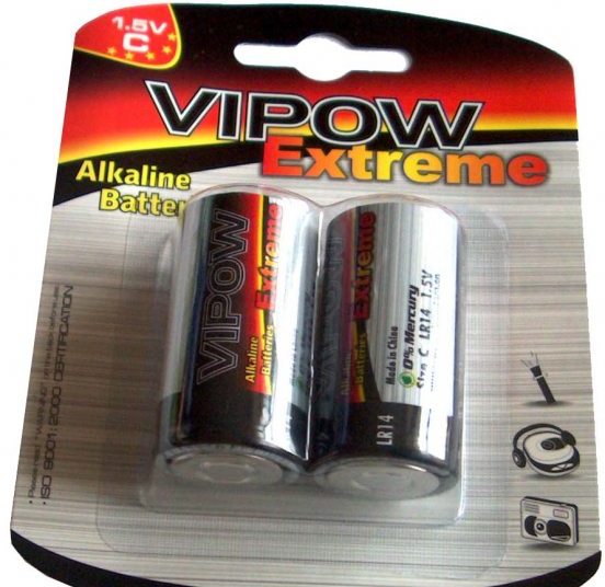 Алкални батерии VIPOW LR20 Алкални батерии VIPOW LR20
